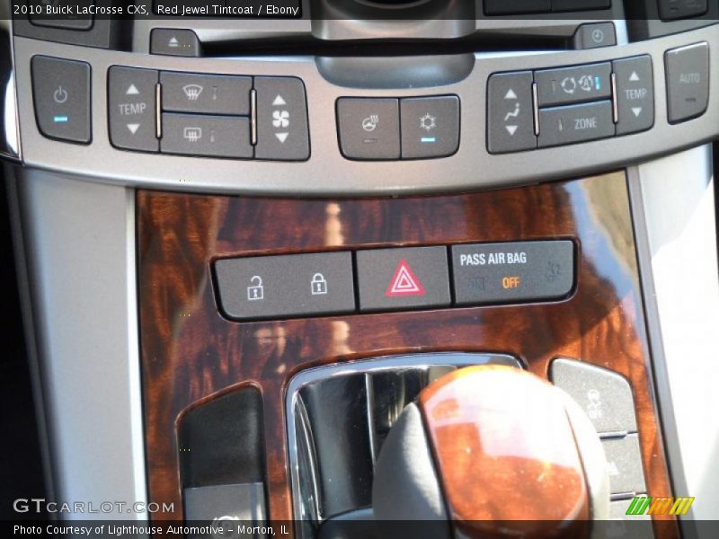 Red Jewel Tintcoat / Ebony 2010 Buick LaCrosse CXS