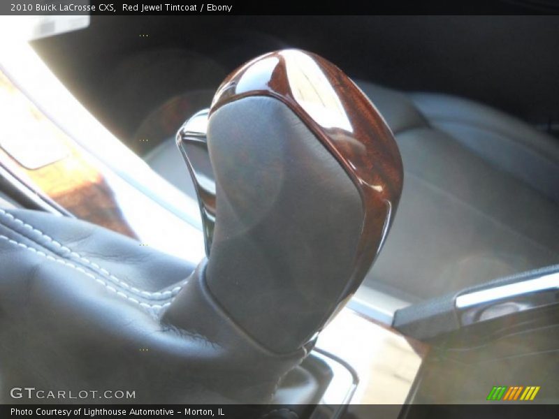 Red Jewel Tintcoat / Ebony 2010 Buick LaCrosse CXS