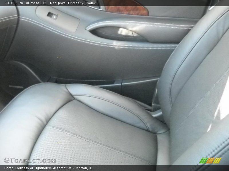 Red Jewel Tintcoat / Ebony 2010 Buick LaCrosse CXS