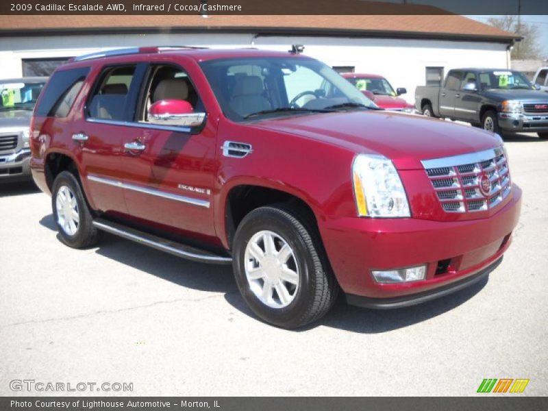 Infrared / Cocoa/Cashmere 2009 Cadillac Escalade AWD