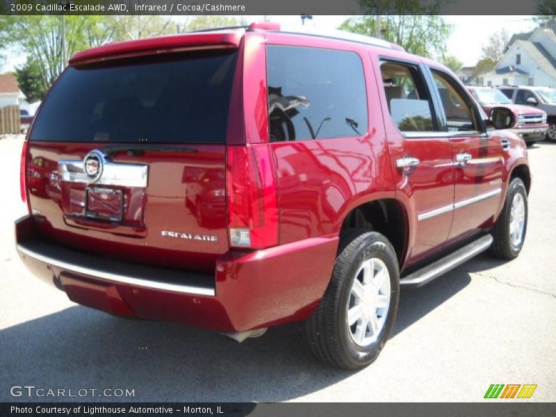 Infrared / Cocoa/Cashmere 2009 Cadillac Escalade AWD