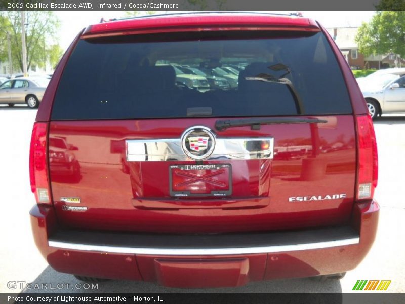 Infrared / Cocoa/Cashmere 2009 Cadillac Escalade AWD