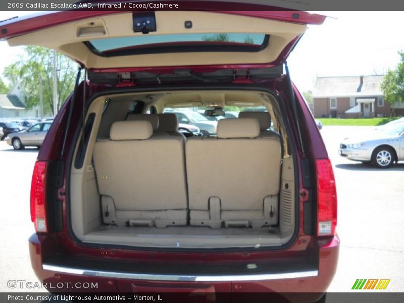 Infrared / Cocoa/Cashmere 2009 Cadillac Escalade AWD