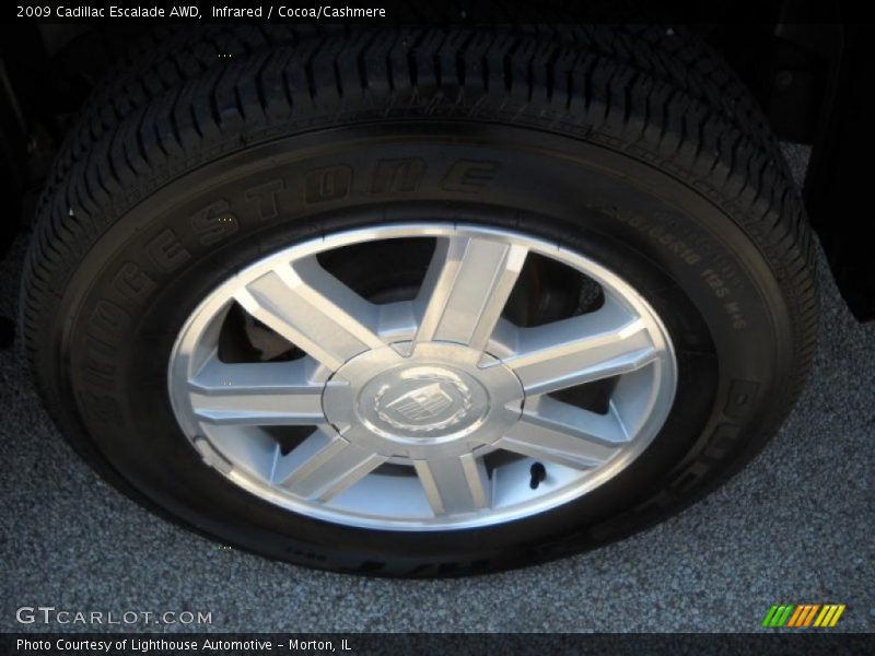 Infrared / Cocoa/Cashmere 2009 Cadillac Escalade AWD