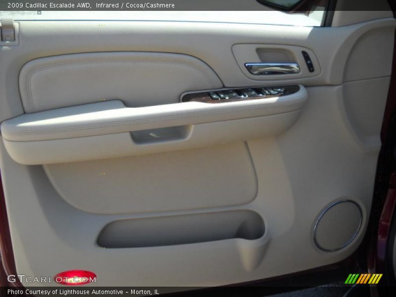 Infrared / Cocoa/Cashmere 2009 Cadillac Escalade AWD
