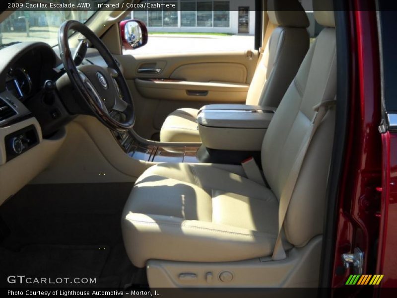 Infrared / Cocoa/Cashmere 2009 Cadillac Escalade AWD