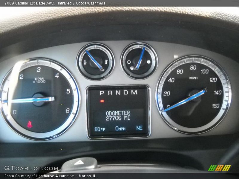 Infrared / Cocoa/Cashmere 2009 Cadillac Escalade AWD