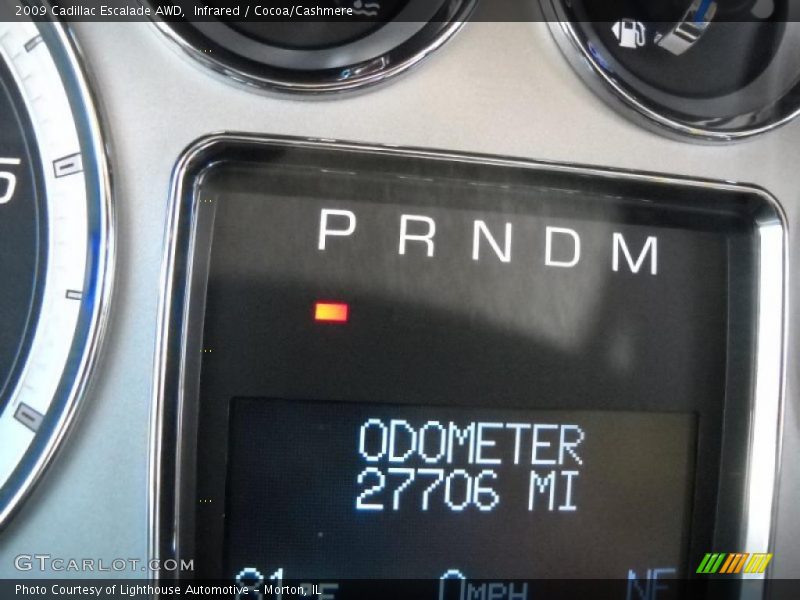 Infrared / Cocoa/Cashmere 2009 Cadillac Escalade AWD
