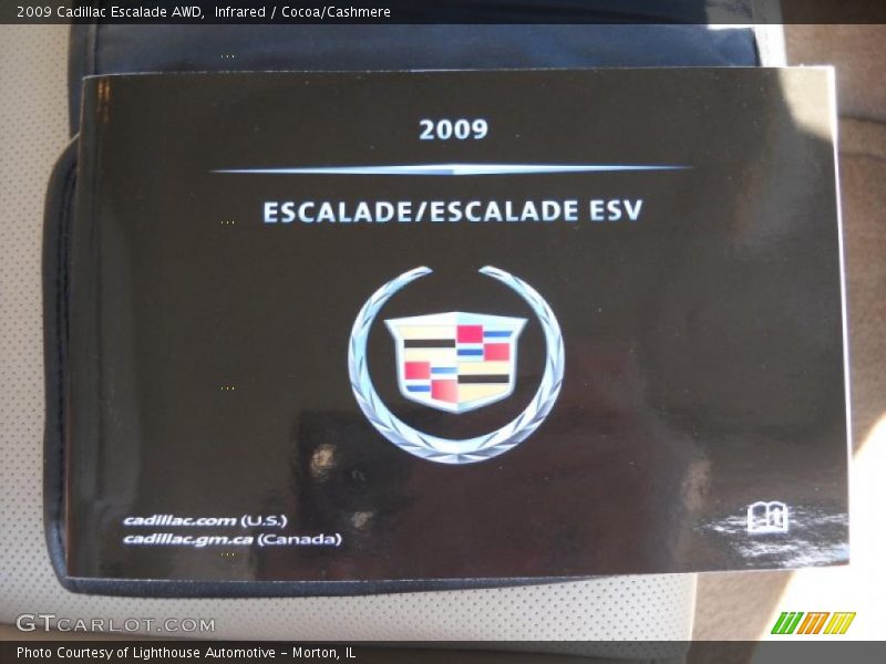 Infrared / Cocoa/Cashmere 2009 Cadillac Escalade AWD