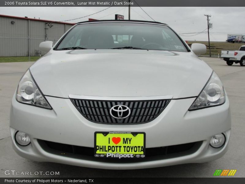 Lunar Mist Metallic / Dark Stone 2006 Toyota Solara SLE V6 Convertible