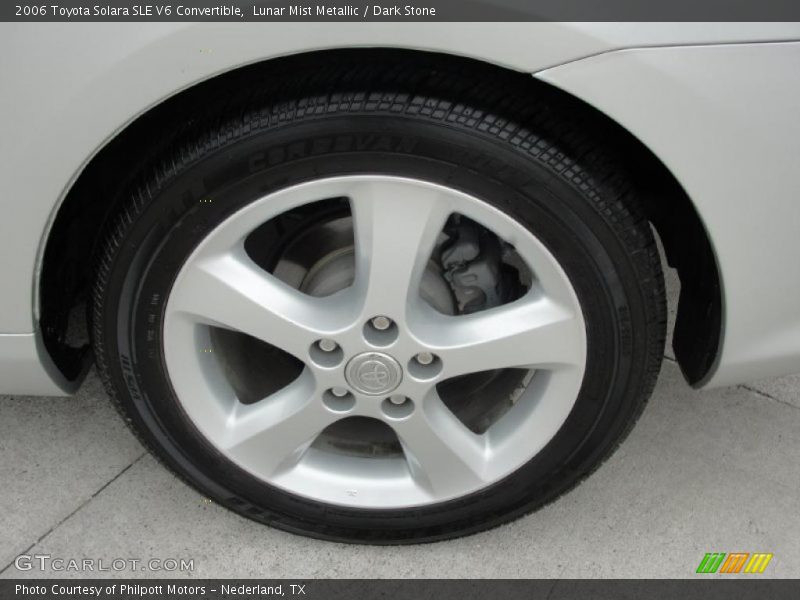 Lunar Mist Metallic / Dark Stone 2006 Toyota Solara SLE V6 Convertible