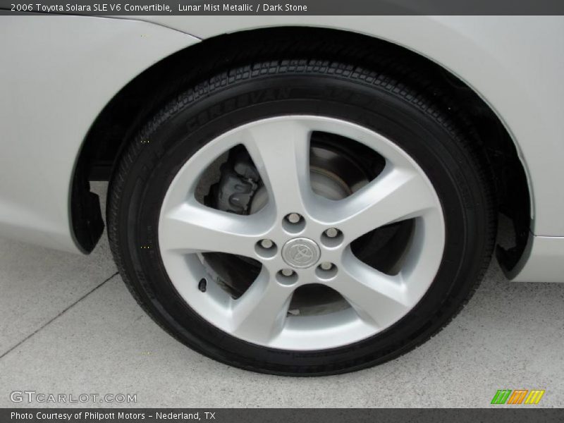 Lunar Mist Metallic / Dark Stone 2006 Toyota Solara SLE V6 Convertible