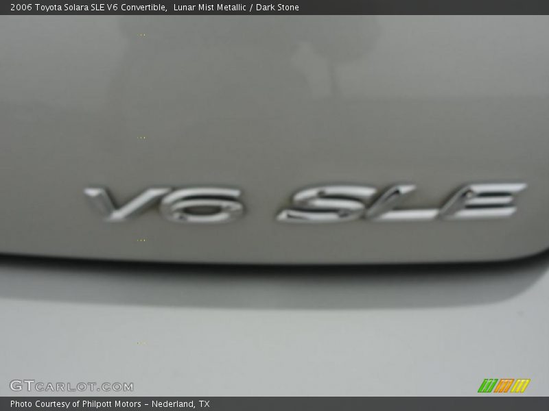Lunar Mist Metallic / Dark Stone 2006 Toyota Solara SLE V6 Convertible