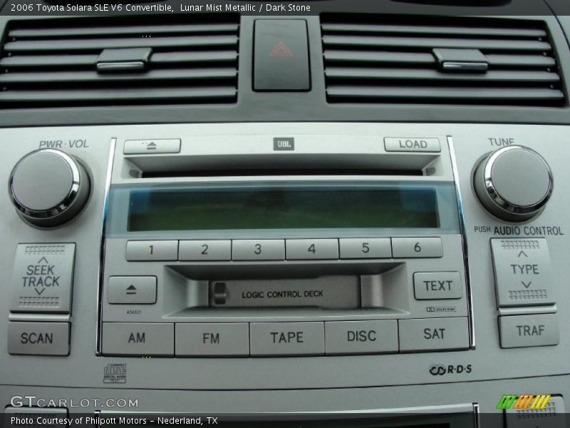 Lunar Mist Metallic / Dark Stone 2006 Toyota Solara SLE V6 Convertible