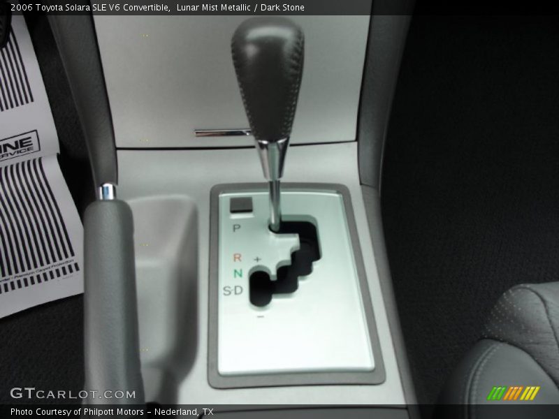 Lunar Mist Metallic / Dark Stone 2006 Toyota Solara SLE V6 Convertible