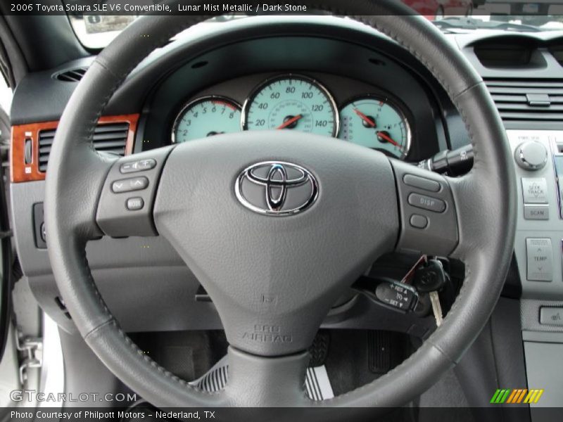 Lunar Mist Metallic / Dark Stone 2006 Toyota Solara SLE V6 Convertible