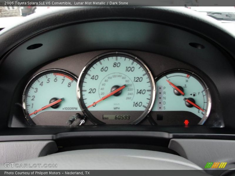 Lunar Mist Metallic / Dark Stone 2006 Toyota Solara SLE V6 Convertible