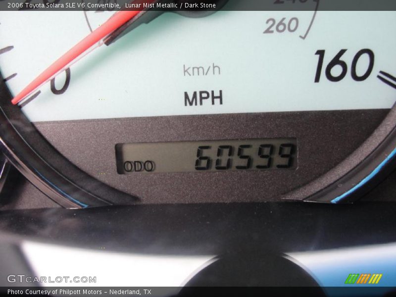 Lunar Mist Metallic / Dark Stone 2006 Toyota Solara SLE V6 Convertible