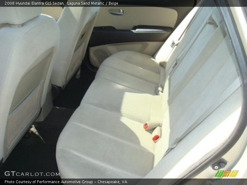 Laguna Sand Metallic / Beige 2008 Hyundai Elantra GLS Sedan