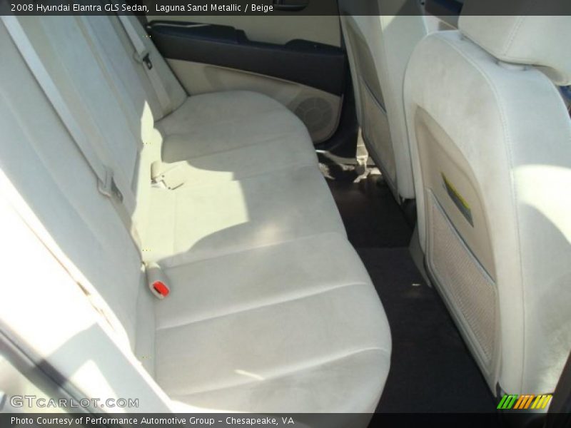 Laguna Sand Metallic / Beige 2008 Hyundai Elantra GLS Sedan