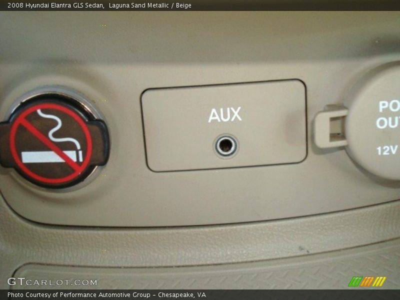 Laguna Sand Metallic / Beige 2008 Hyundai Elantra GLS Sedan