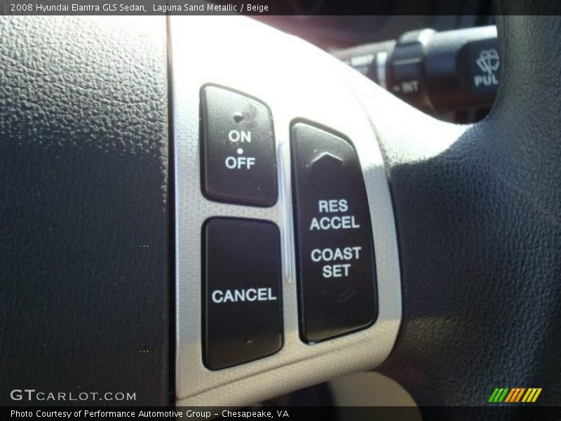 Laguna Sand Metallic / Beige 2008 Hyundai Elantra GLS Sedan