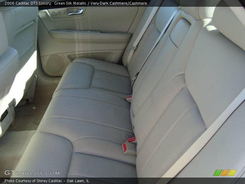 Green Silk Metallic / Very Dark Cashmere/Cashmere 2006 Cadillac DTS Luxury