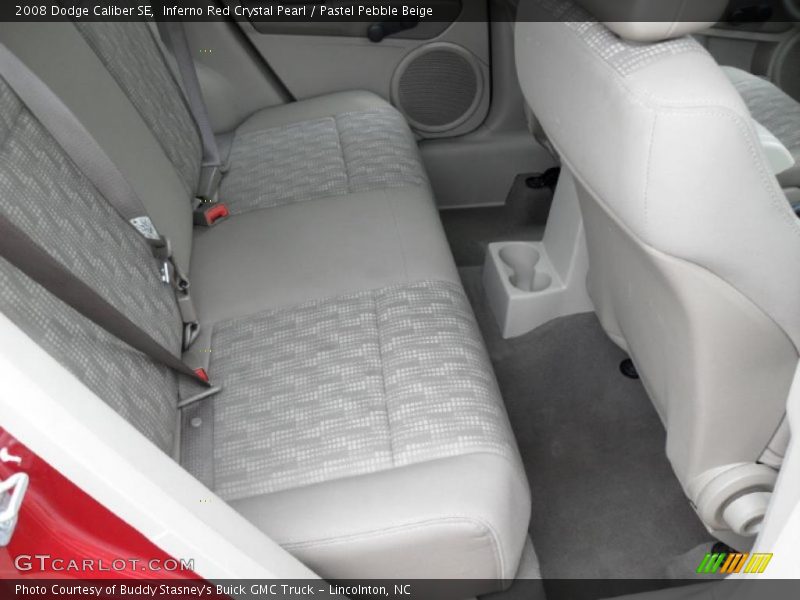 Inferno Red Crystal Pearl / Pastel Pebble Beige 2008 Dodge Caliber SE