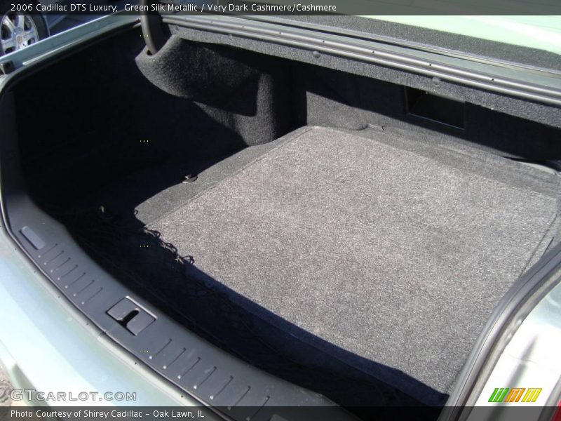 Green Silk Metallic / Very Dark Cashmere/Cashmere 2006 Cadillac DTS Luxury