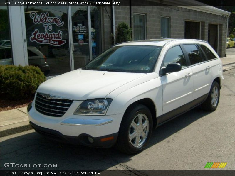 Stone White / Dark Slate Gray 2005 Chrysler Pacifica Touring AWD