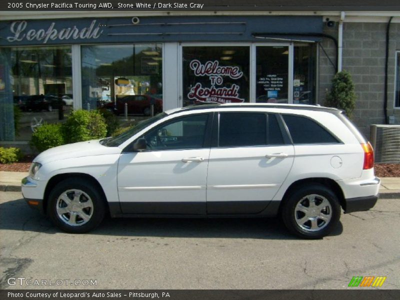 Stone White / Dark Slate Gray 2005 Chrysler Pacifica Touring AWD