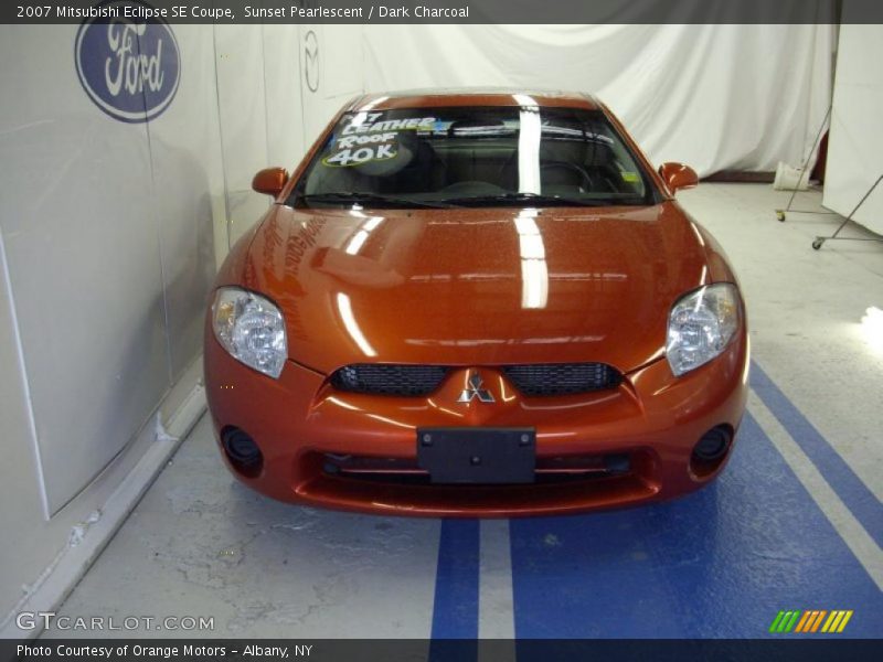 Sunset Pearlescent / Dark Charcoal 2007 Mitsubishi Eclipse SE Coupe