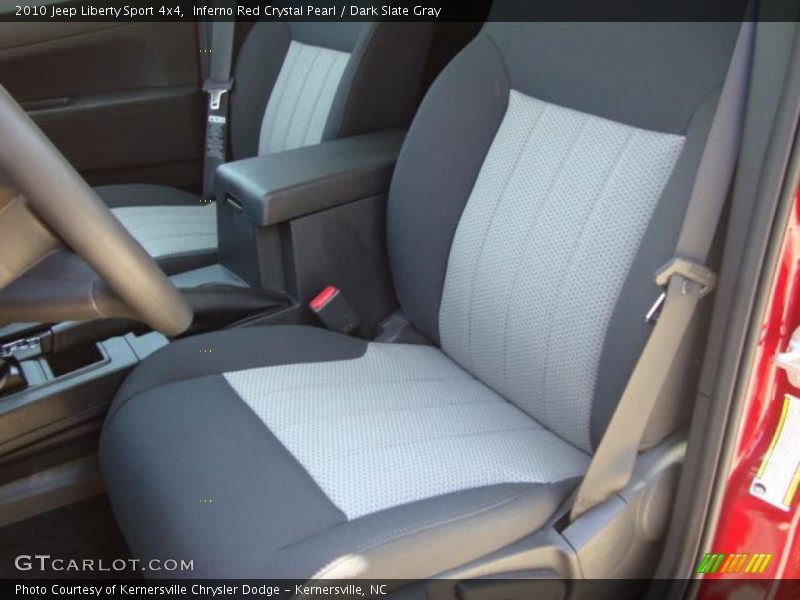 Inferno Red Crystal Pearl / Dark Slate Gray 2010 Jeep Liberty Sport 4x4