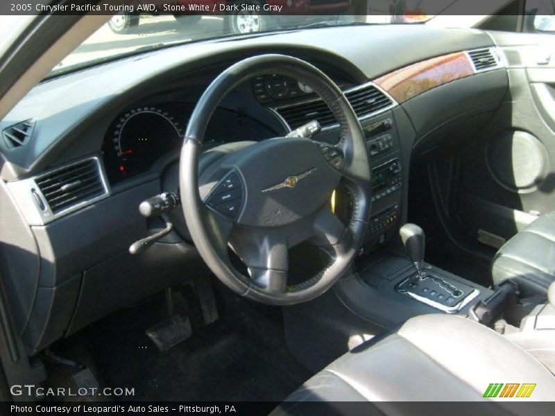 Stone White / Dark Slate Gray 2005 Chrysler Pacifica Touring AWD