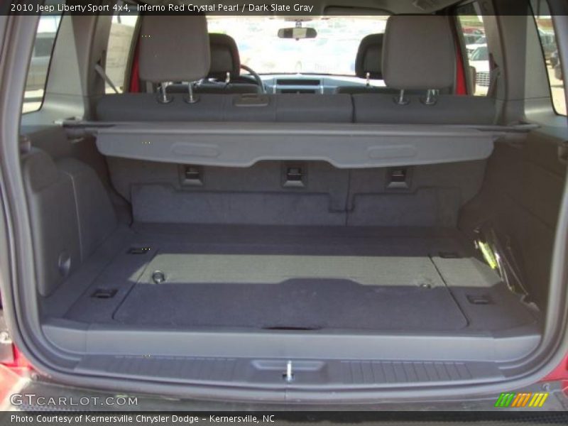 Inferno Red Crystal Pearl / Dark Slate Gray 2010 Jeep Liberty Sport 4x4