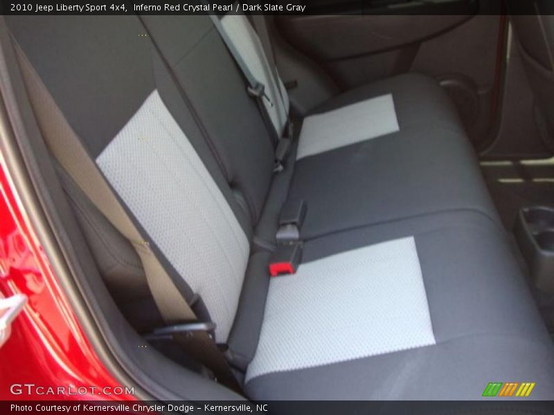 Inferno Red Crystal Pearl / Dark Slate Gray 2010 Jeep Liberty Sport 4x4