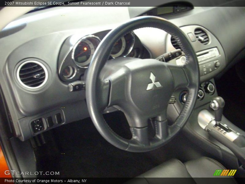 Sunset Pearlescent / Dark Charcoal 2007 Mitsubishi Eclipse SE Coupe