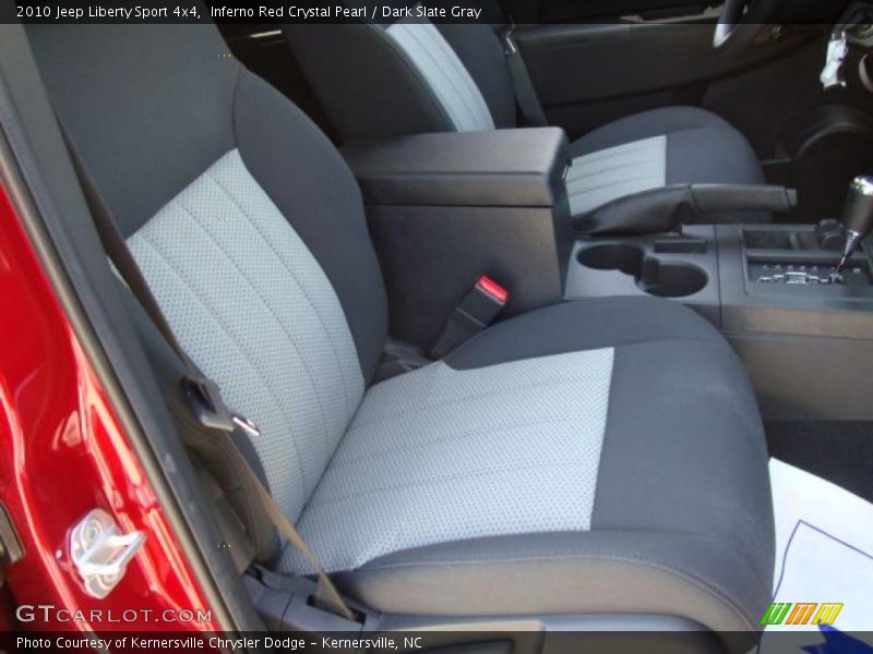 Inferno Red Crystal Pearl / Dark Slate Gray 2010 Jeep Liberty Sport 4x4