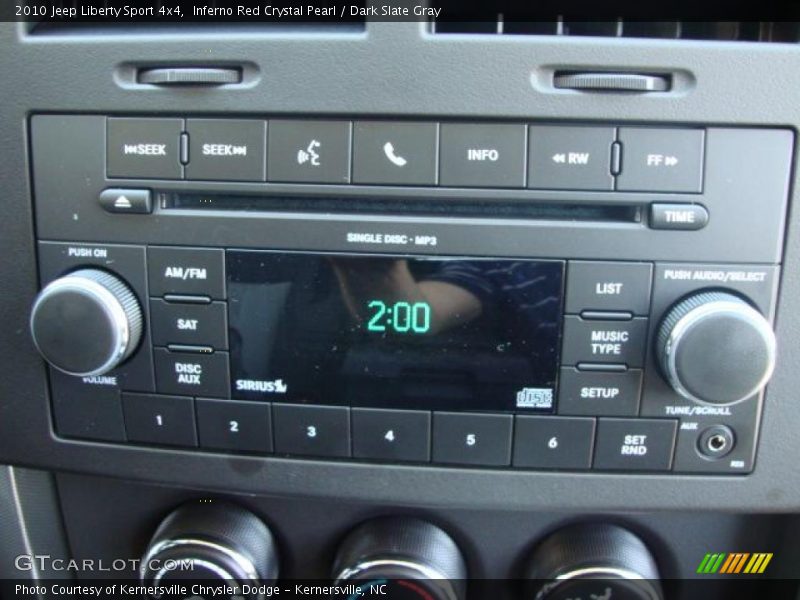 Inferno Red Crystal Pearl / Dark Slate Gray 2010 Jeep Liberty Sport 4x4