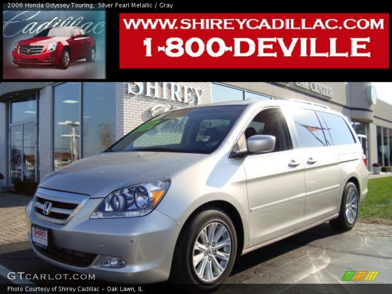Silver Pearl Metallic / Gray 2006 Honda Odyssey Touring