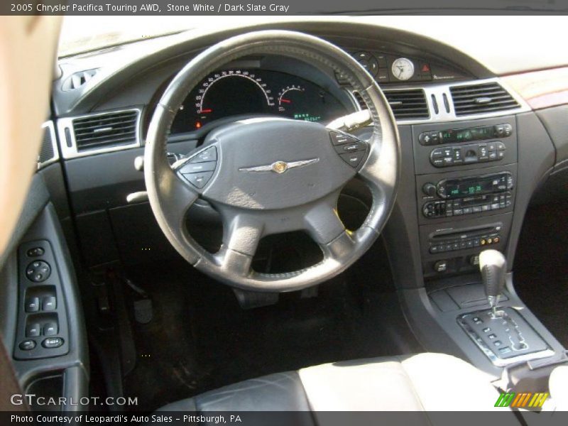Stone White / Dark Slate Gray 2005 Chrysler Pacifica Touring AWD