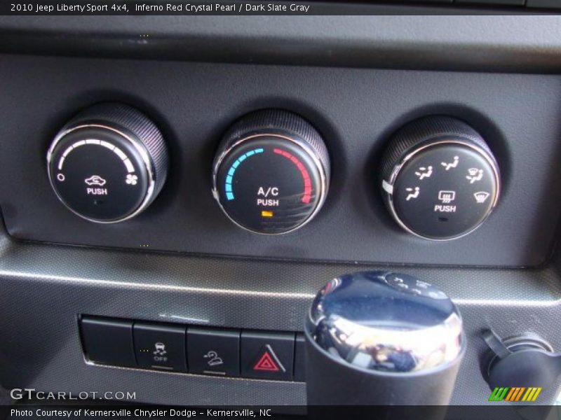 Inferno Red Crystal Pearl / Dark Slate Gray 2010 Jeep Liberty Sport 4x4