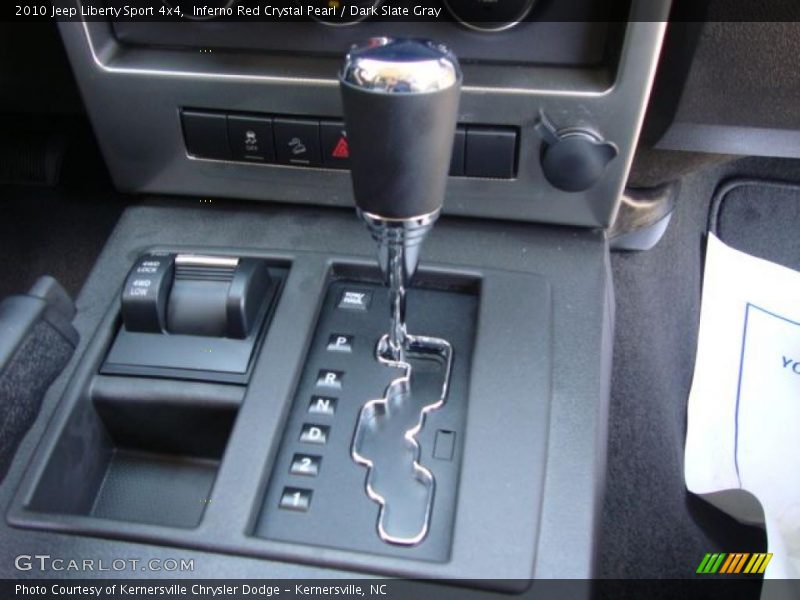 Inferno Red Crystal Pearl / Dark Slate Gray 2010 Jeep Liberty Sport 4x4
