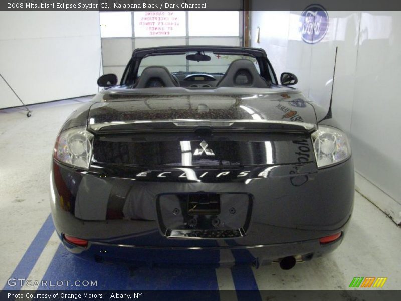 Kalapana Black / Dark Charcoal 2008 Mitsubishi Eclipse Spyder GS