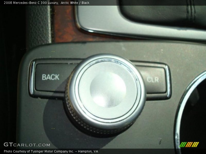Arctic White / Black 2008 Mercedes-Benz C 300 Luxury