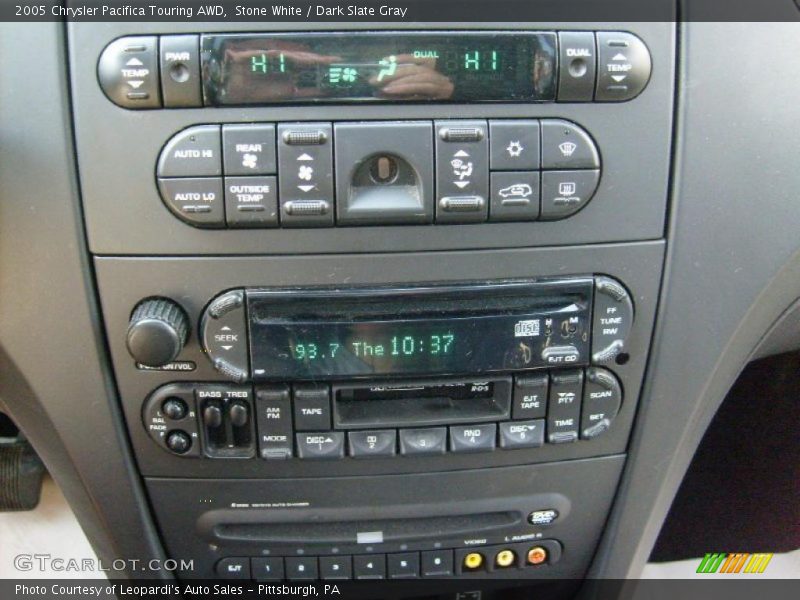 Stone White / Dark Slate Gray 2005 Chrysler Pacifica Touring AWD