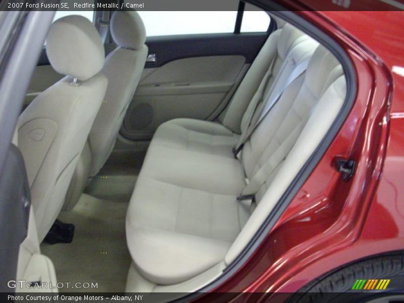 Redfire Metallic / Camel 2007 Ford Fusion SE