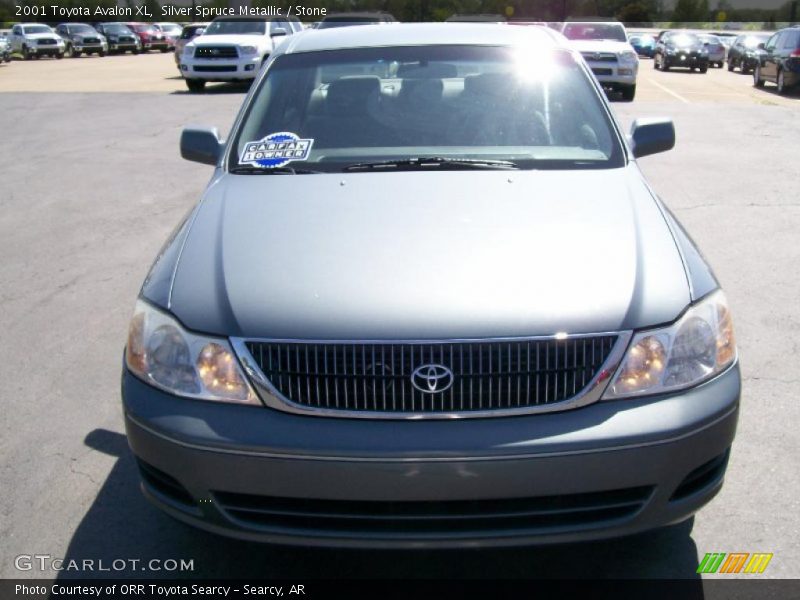 Silver Spruce Metallic / Stone 2001 Toyota Avalon XL