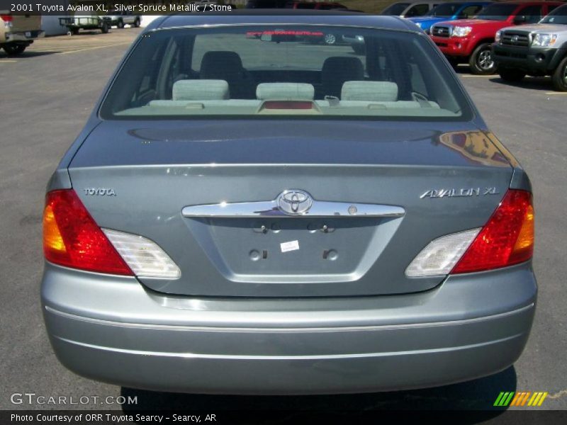 Silver Spruce Metallic / Stone 2001 Toyota Avalon XL