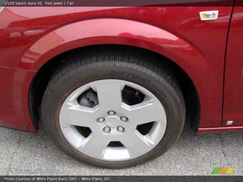 Red Jewel / Tan 2008 Saturn Aura XE